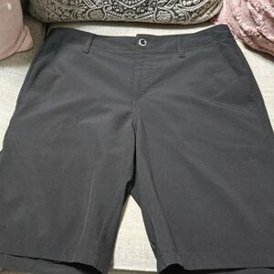Volcom Men's Charcoal Flat Front Shorts